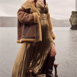 Banana Republic Raggiera Pleated Dress - Worn once